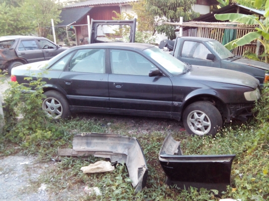 ขายออดี้A6 S4ขับหลัง ขับ4 ขายถูกๆ 15,000 เป็นอะไหล่มีทะเบียน