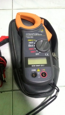 ดิจิตอลแคลมป์มิเตอร์ KYORITSU digital clamp meter สภาพดีพร้อมใช้งานครับ
