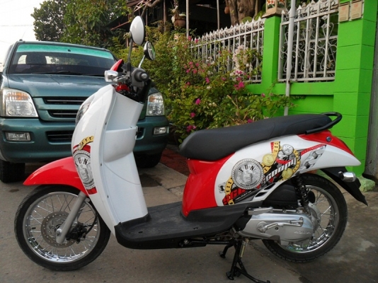 ฮอนด้าสกูปปี้ไอ เครื่องแน่นสภาพสวยพร้อมใช้