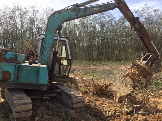 แมคโฮขนาด60 HITACHI UH รถคีบไม้ สภาพดี สีไม่สวย.รถสภาพแห้ง.เอวแน่น เครื่องดี.ISUZU. แมคโฮขนาด60 HITACHI UH รถคีบไม้ สภาพดี สีไม่สวย.รถสภาพแห้ง.เอวแน่น เครื่องดี.ISUZU.