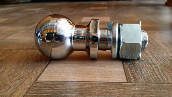 หัวบอลกลม พร้อมน็อตและแหวนสปริง + คอปเปอร์ครอบหัวบอล ใช้สำหรับการทำอุปกรณ์ลากจูง หัวบอลกลม พร้อมน็อตและแหวนสปริง + คอปเปอร์ครอบหัวบอล ใช้สำหรับการทำอุปกรณ์ลากจูง