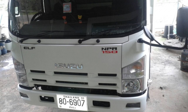 6ล้อดั้ม ISUZU NPR 150 แรง กระบะคอกรั้ว รถใช้น้อย 2 หมี่นกว่ากิโล(รถสหกรณ์) ลงมติขาย...