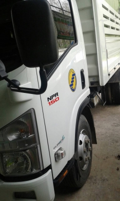 6ล้อดั้ม ISUZU NPR 150 แรง กระบะคอกรั้ว รถใช้น้อย 2 หมี่นกว่ากิโล(รถสหกรณ์) ลงมติขาย...