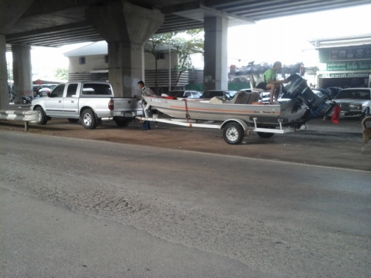 เรืออลู bass tracker16ฟุต เมอร์50เทเลอร์ครบ