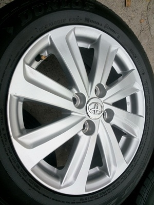 ขายล้อแม็กTOYOTA New VIOS ยาง ปี13 4 ล้อ
