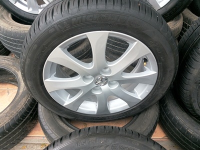 ขายล้อแม็กซ์ Mazda 2 ขอบ15ยาง 185/55/15  4 ล้อ