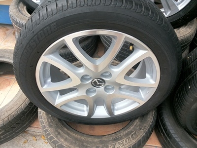 ขายล้อแม็กซ์ Mazda2 Top16 ยาง185/55/16 ปี12  4 ล้อ