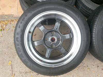 ขายล้อแม็ก TE37 V ขอบ15 4/100 หน้า7 OFF 38 4 ล้อ ขายล้อแม็ก TE37 V ขอบ15 4/100 หน้า7 OFF 38 4 ล้อ