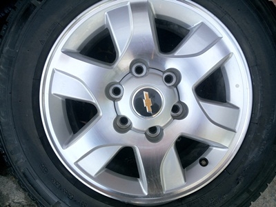 ขายล้อแม็กChevrolet trail blazer*16พร้อมยาง 4 ล้อ