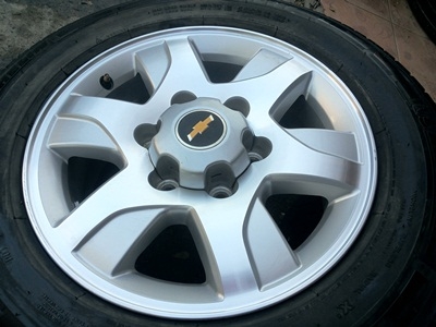 ขายล้อแม็กChevrolet trail blazer*16พร้อมยาง 4 ล้อ