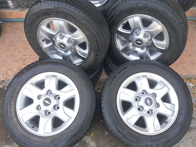ขายล้อแม็กChevrolet trail blazer*16พร้อมยาง 4 ล้อ