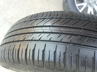 ขายล้อแม็กHonda City Societyขอบ15 พร้อมยางปี12  4 ล้อ