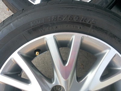 ขายล้อแม็กHonda City Societyขอบ15 พร้อมยางปี4813 4 ล้อ ขายล้อแม็กHonda City Societyขอบ15 พร้อมยางปี4813 4 ล้อ