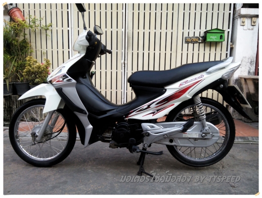 ขาย New Smash 110 ปี 54 สีขาวเอกสารเล่มพร้อมโอน