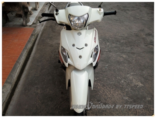 ขาย New Smash 110 ปี 54 สีขาวเอกสารเล่มพร้อมโอน