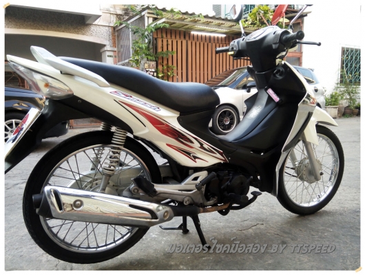 ขาย New Smash 110 ปี 54 สีขาวเอกสารเล่มพร้อมโอน