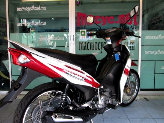 MIO 125 i RR สีแดง ขาว รถเดือน พฤศจิกายน ปี55 ไมล์ 8 พันโล  แถม 2 รายการ 24900