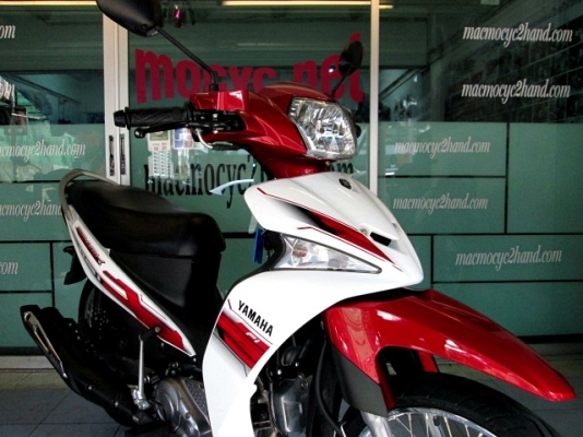 MIO 125 i RR สีแดง ขาว รถเดือน พฤศจิกายน ปี55 ไมล์ 8 พันโล  แถม 2 รายการ 24900