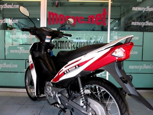 MIO 125 i RR สีแดง ขาว รถเดือน พฤศจิกายน ปี55 ไมล์ 8 พันโล  แถม 2 รายการ 24900