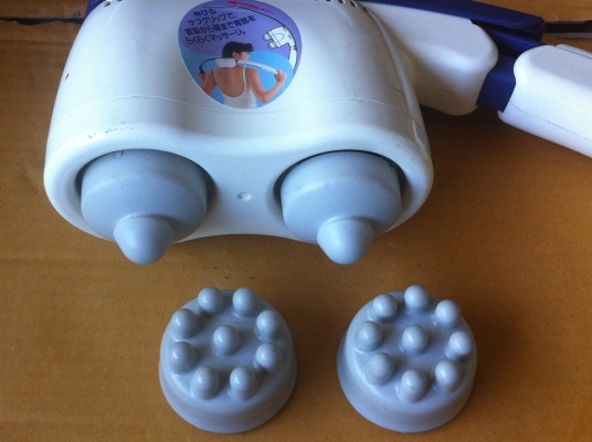 เครื่องนวด National แบบทุบนวดสองปุ่มปรับสปีดและเปาแรงได้