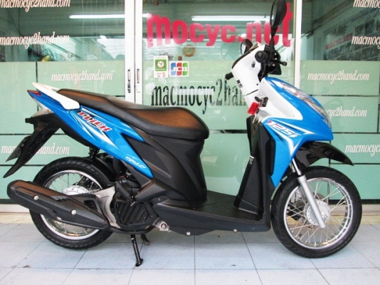 CLICK 125 i ลายเทรินอัฟ  สีนํ้าเงินดำ ยอดนิยม รถเดือน สิงหาคม ปี 56 ไมล์ 6716 โล ของแถม 2 รายการ 33900