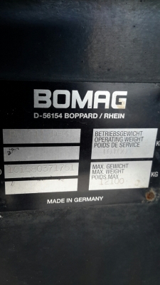 ขายรถบด BOMAG BW211D-3 พร้อมหนามเอกสารทะเบียน ไฟฟ้าเต็ม