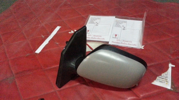 กระจกมองข้างโคโลล่า 02-08 แบบปรับมือ ข้างซ้าย