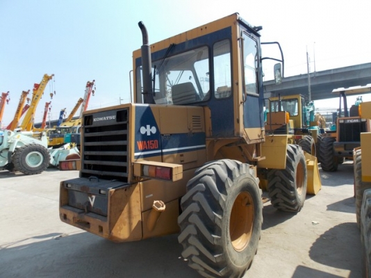 รถตักKOMATSU WA150-1 มือ 2 นำเข้าจากญี่ปุ่น