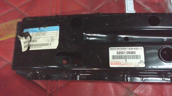 คานเหล็กรองใต้กันชนหน้า Camry ปี 07-11 ของแท้ใหม่ คานเหล็กรองใต้กันชนหน้า Camry ปี 07-11 ของแท้ใหม่