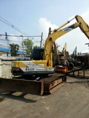 รถขุดดิน SK100-1-YW04993 (อามยาวพิเศษพร้อมใบมีดหน้า)