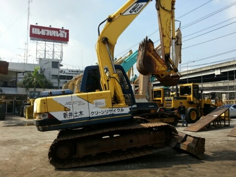 รถขุดดิน SK100-1-YW04993 (อามยาวพิเศษพร้อมใบมีดหน้า)