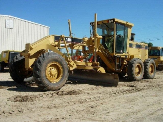 รถเกรด Caterpillar 140H #2ZK00517 สต็อกเราที่อเมริกา สนใจโทร. 080-6565422 (หนิง)