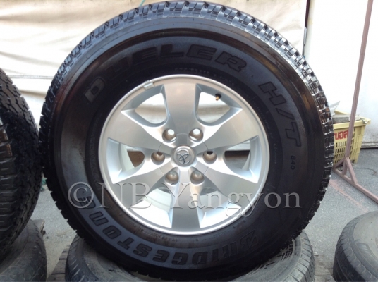 ล้อแม็ก vigo champ พรีรันเนอร์พร้อมยาง. 265-70-16