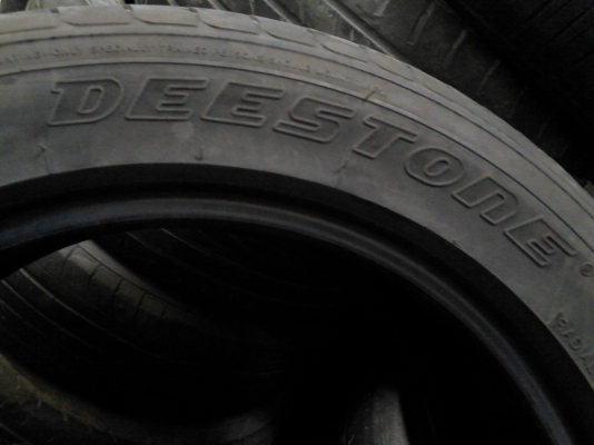 215/55R17 DEESTONE VINCENTE  ปี2012 มี 2 เส้น  TEL.081-427-3941