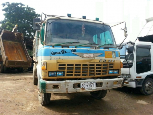 สิบล้อดั้ม HiNo 260แรง2เพา สภาพดีเดิมๆสวยใชังานได้เลย ทะเบึยนพร้อมโอน