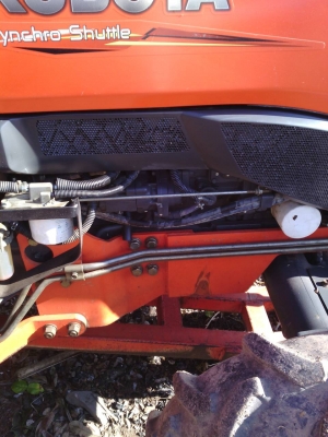 รถไถคูโบต้า L  4708 ปี 57 อุปกรณ์ครบ 3 อย่าง ดันหน้า ผานหลัง โรตาลี