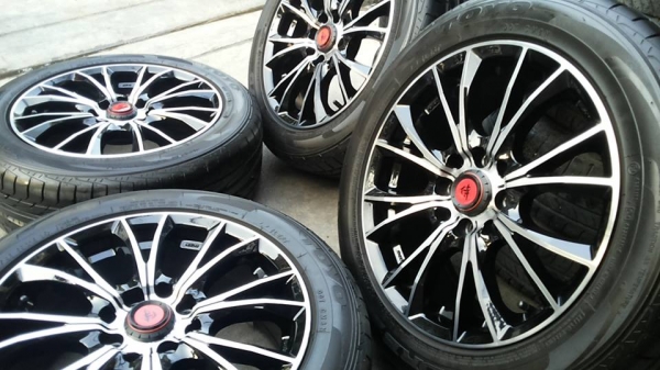 Lenso samuri 15x6.5 ยาง Toyo DRB 195 55 15 ปี2014 สภาพป้ายแดง Lenso samuri 15x6.5 ยาง Toyo DRB 195 55 15 ปี2014 สภาพป้ายแดง