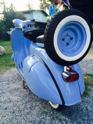 ขาย vespa 64 อินเดีย no book เอกสารอินวอย สีฟ้า รถอยู่ชัยนาทครับ ราคา 48500 บาท เครื่องดี สีสวยๆครับ สนใจติดต่อได้ครับ 0826336557 โป้งครับ รับเทรินครับ.