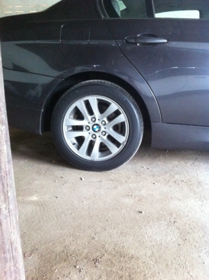 ได้ล้อใหม่มาหาคนที่ต้องการล้อเดิมbmw