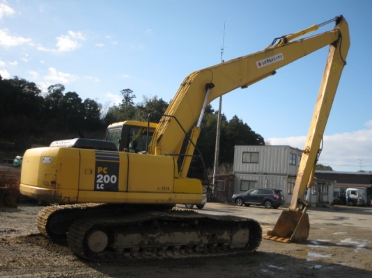 รถขุด Komatsu PC200LC-7 #201182  แทร็ก 80 ซม. สต็อกเราที่ญี่ปุ่น สนใจโทร. 080-6565422 (หนิง)