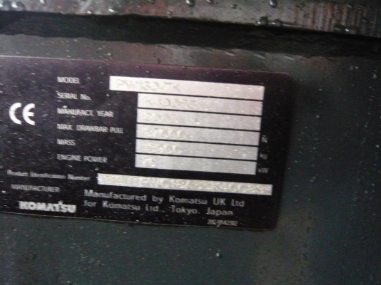 รถขุดล้อยาง Komatsu PW 130-7K #K40083F EU machine สนใจโทร. 080-6565422 (หนิง)