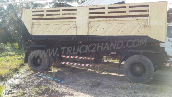 รถบรรทุก พ่วง แม่+ลูก HINO MEGA  FM  260