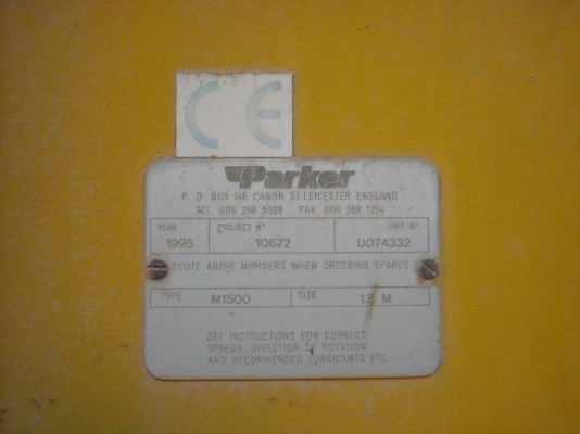 Asphalt Mobile Plant PARKER M1500  Y1995