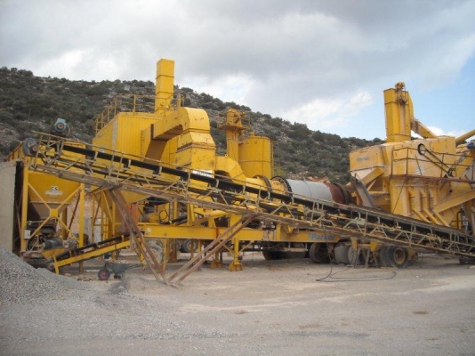 Asphalt Mobile Plant PARKER M1500  Y1995