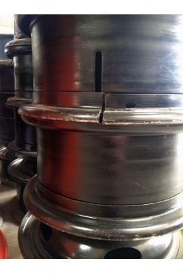 กะทะรถเครน 45 ตัน ใส่ยาง 1200-20เพลา/NISSAN,FUSO