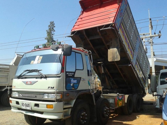 ขายดั้มHINO FM3MNLD 2คานหน้า พ่วงแม่-ลูก พ.เพาเวอร์ เบรกทิฟฟี่ เครื่องดี แคชซีสวย ยางดี ภายในสวย แอร์เย็น สภาพพร้อมใช้งาน เอกสารพร้อมโอน สนใจโทร090-8588220คุณนะ ID:narong498 หรือ www.truck.in.th/498 หรือFB:ณรงค์ ซื้อขายรถมือสอง(เว็บไซต์ส่วนตัว)