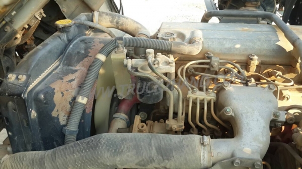 รถบรรทุก 6ล้อ ดั้ม Hino FC MEGA 150 แรงม้า เข็มไมล์ 234,385กิโลเมตร