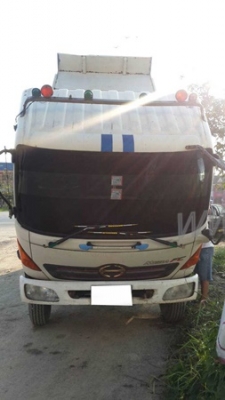 รถบรรทุก 6ล้อ ดั้ม Hino FC MEGA 150 แรงม้า เข็มไมล์ 234,385กิโลเมตร