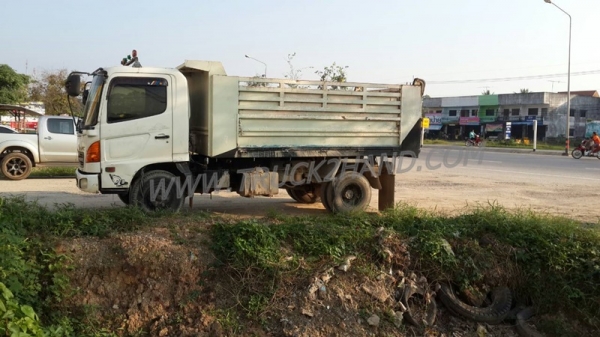 รถบรรทุก 6ล้อ ดั้ม Hino FC MEGA 150 แรงม้า เข็มไมล์ 234,385กิโลเมตร