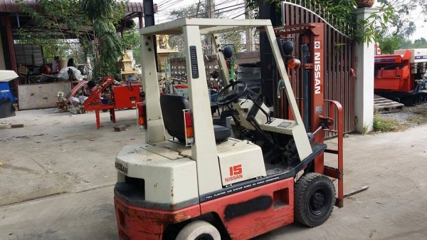 รถโฟล์คลิฟต์ NISSAN เก่าญี่ปุ่น ขนาด 1.5 ตัน เครื่องยนต์เบนซิน พวงมาลัยเพาเวอร์ รถโฟล์คลิฟต์ NISSAN เก่าญี่ปุ่น ขนาด 1.5 ตัน เครื่องยนต์เบนซิน พวงมาลัยเพาเวอร์